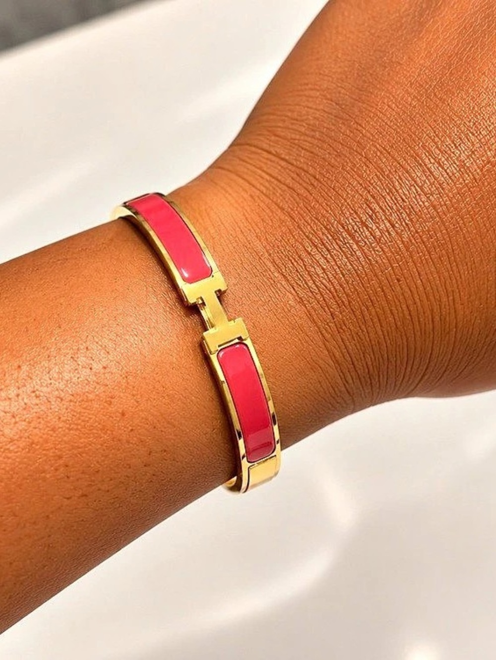 Bracelet Red & Gold